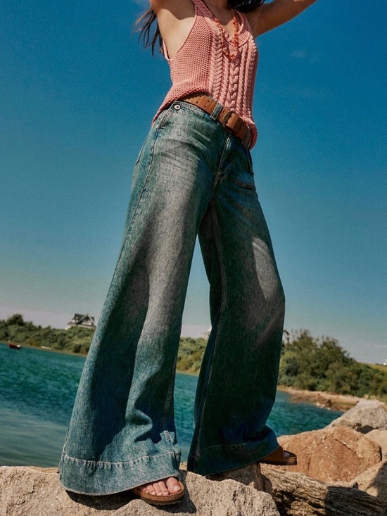 Free People Denim - Free People We The Free Perfect Storm Flare Jeans